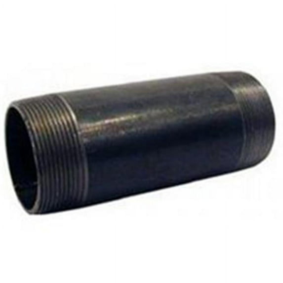 Southland 588-001HN Close Steel Nipples, 2", Black