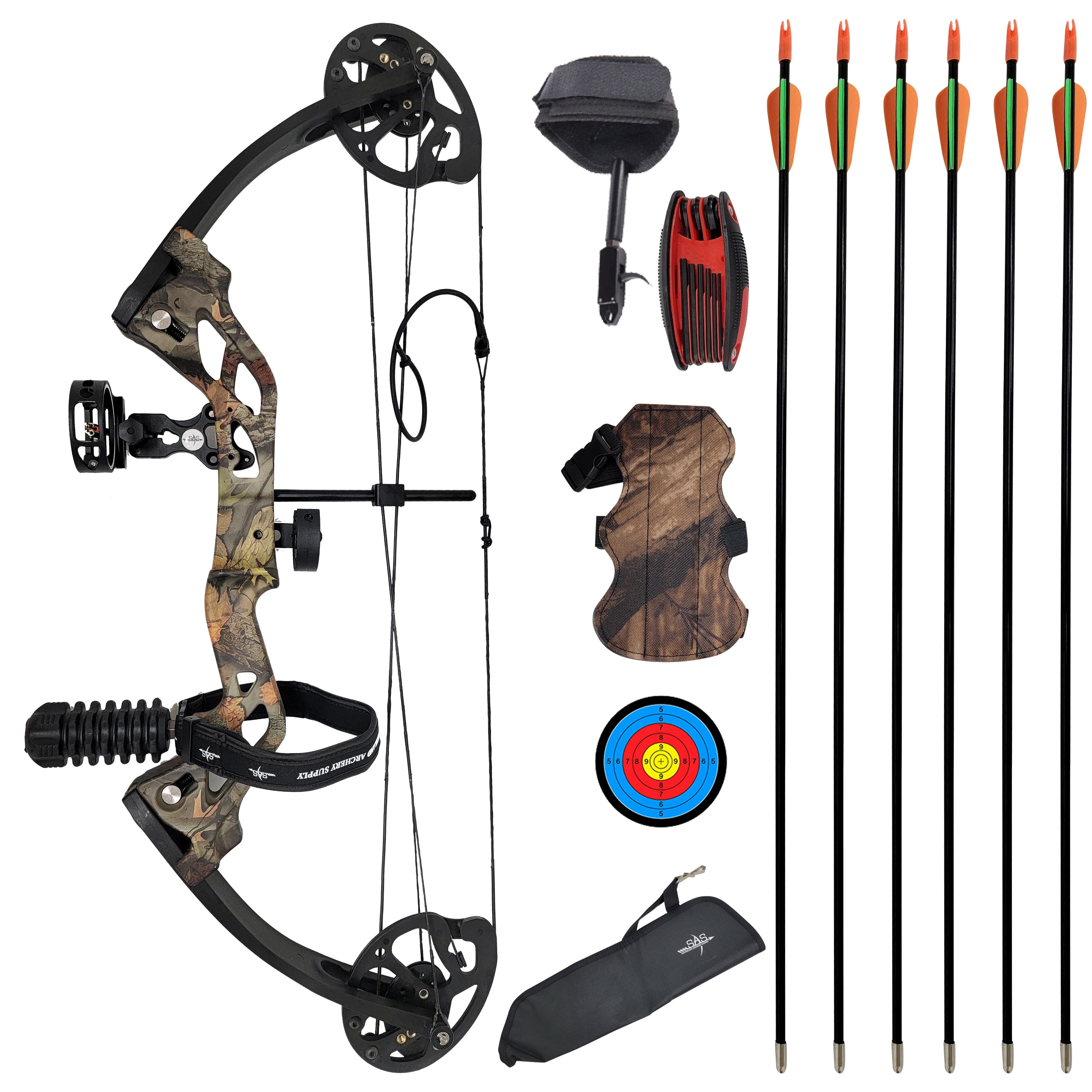 Southland Archery Supply Hero Junior Kid Youth Compound Bow Package 10