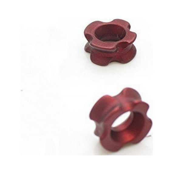 Southland Archery Supply SAS Aluminum Peep Sight Blue/Black/Red - 2/Pack