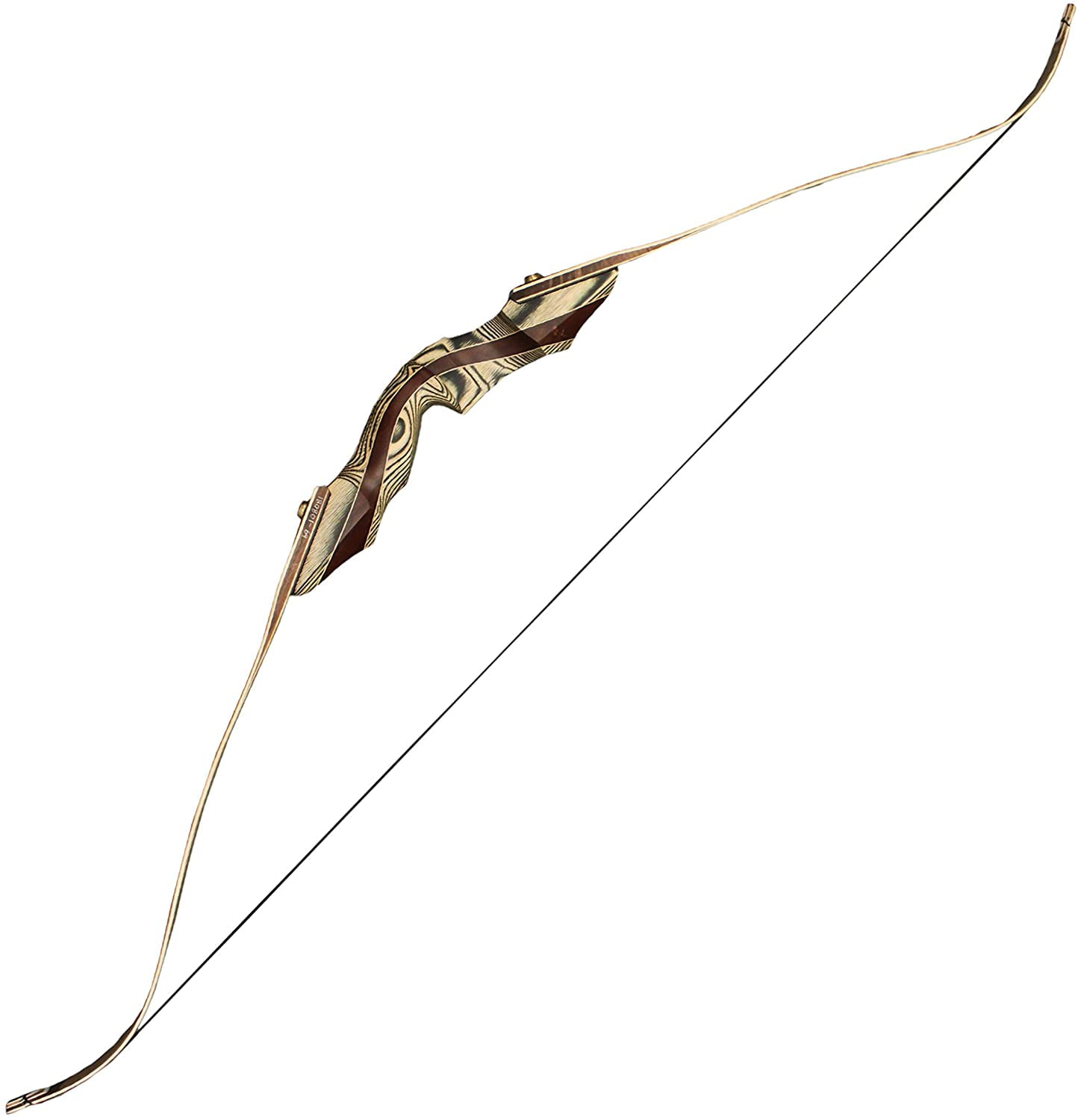 Southland Archery Supply Voyager 62" Premium Takedown Hunting Bow Recurve with Staged Limbs + Free Bow Stringer - Right Hand - 50lbs.
