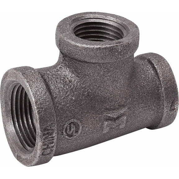 Southland Reducing Black Iron Tee - Pack of 12 Residential Use, Standard Application