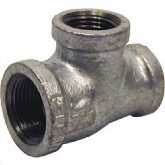 Mueller/ B&K Southland Reducing Galvanized Tee, Case of 2