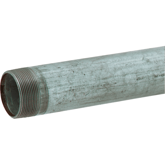Southland Short Length Galvanized Pipe - Pack of 2 Residential Use, Standard Application