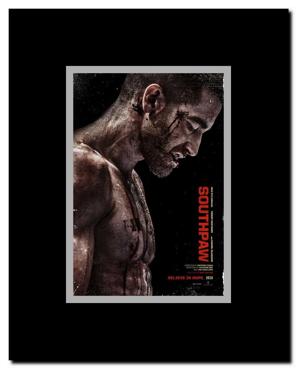 Southpaw Framed Movie Poster