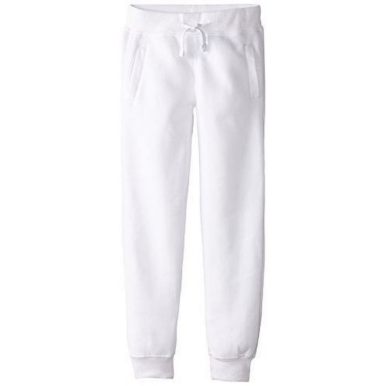 Boys white joggers hot sale