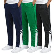 Southpole Boys Jogger Pants - 3 Pack Breathable Tricot Track Pants Joggers for Boys (Sizes: 8-20)