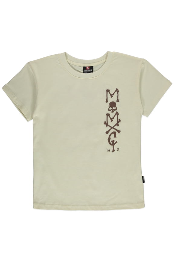 Boys' Legends T-Shirt Color: ivory Size: 8
