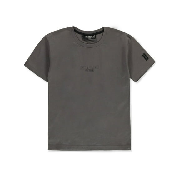 Southpole Boys' Pieced T-Shirt Color: gray Size: 14 - 16