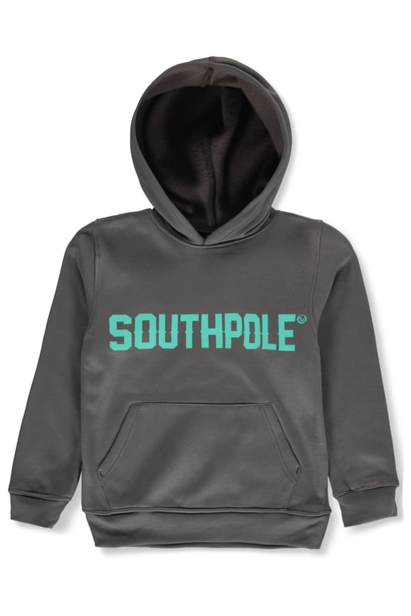 Boys' Pullover Hoodie Color: gray Size: 14 - 16