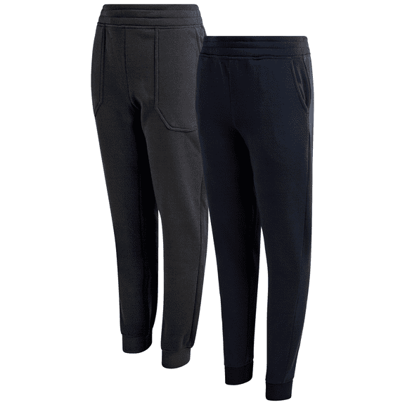 Southpole Boys Sweatpants - 2 Pack Cozy Fleece Joggers for Boys with Drawstring Waistband (Size: 8-20)