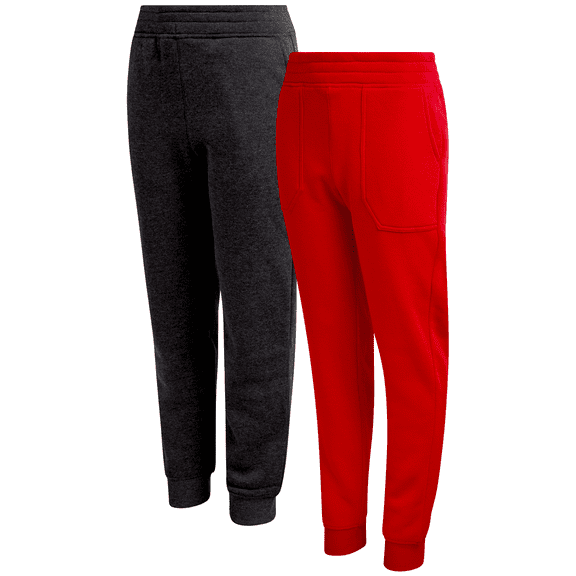 Southpole Boys Sweatpants - 2 Pack Cozy Fleece Joggers for Boys with Drawstring Waistband (Size: 8-20)