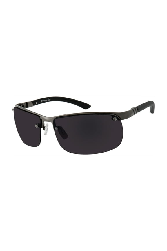 Men's 5007SP Sporty Metal UV400 Protective Rectangular Fashion Sunglasses, 65mm