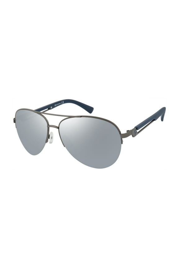 Men's 5016SP Metal UV400 Protective Aviator Pilot Fashion Sunglasses, 60mm