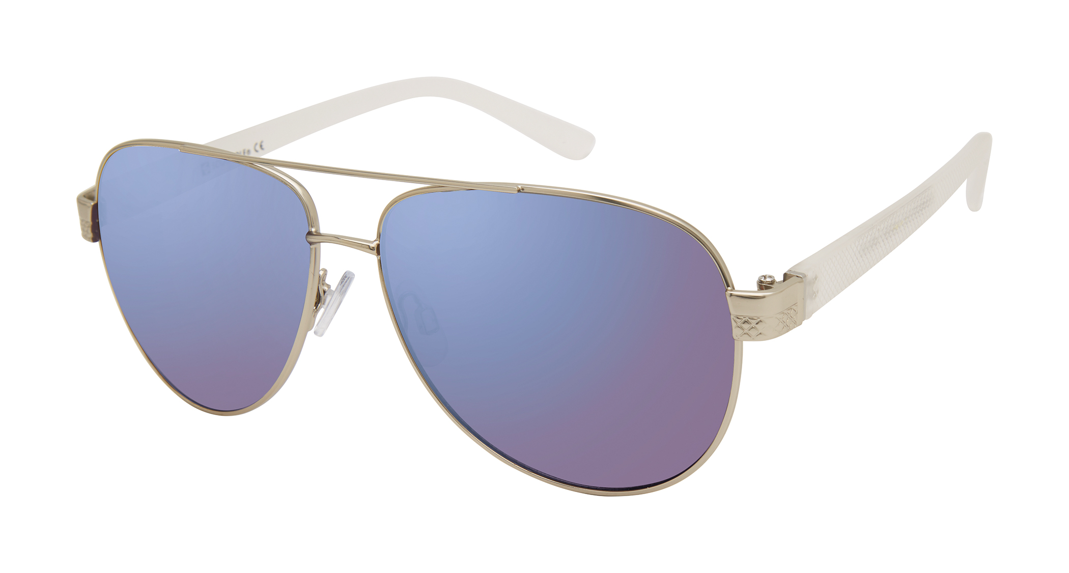 Southpole Men's 5062SP Metal UV400 Protective Pilot Aviator Fashion Sunglasses, 60mm
