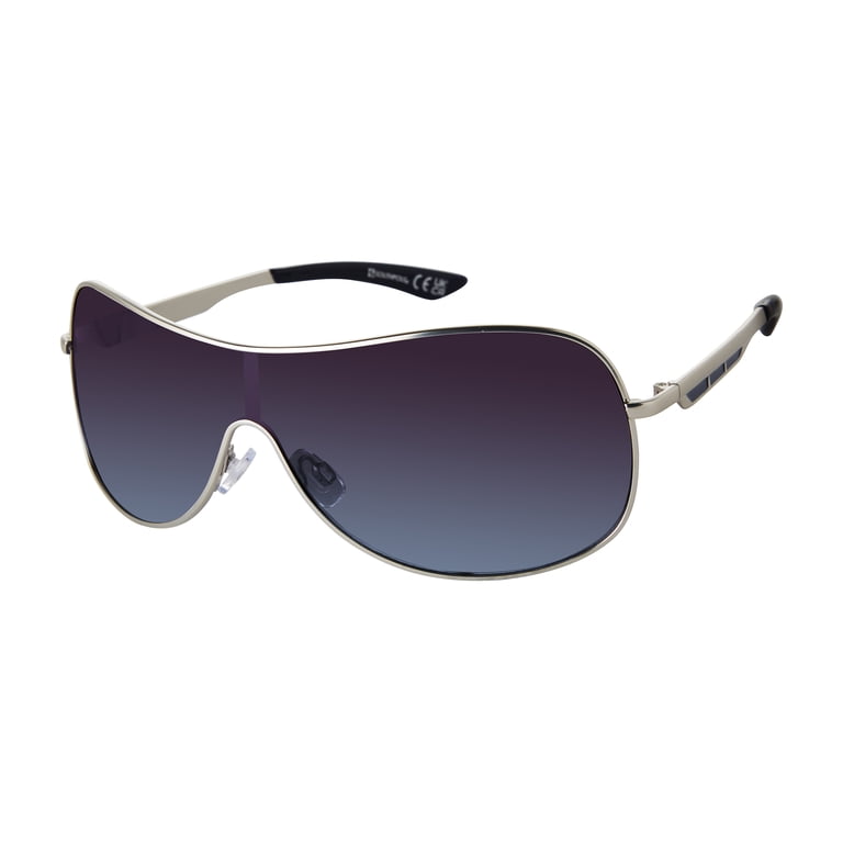 New South Pole aviator y2k style sunglasses Southpole 766SP Gold Frame/Brown Gradient Lens Full Rim  main image 3
