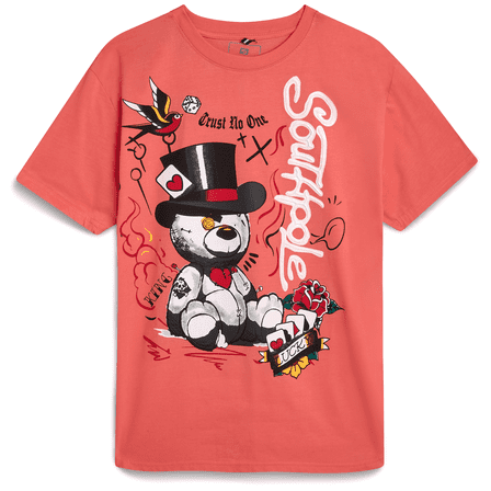 Southpole Mens Graphic T-Shirts - Soft Cotton Blend Short Sleeve Crewneck Streetwear Graphic Tee for Men