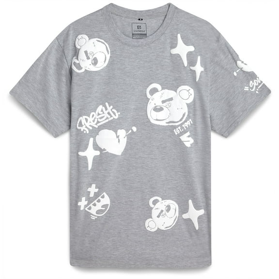 Southpole Mens Graphic Tees - Short Sleeve Crewneck Streetwear T Shirts for Men (Sizes: S-XL)