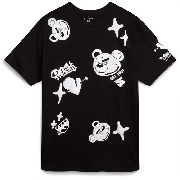 Southpole Mens Graphic Tees - Short Sleeve Crewneck Streetwear T Shirts for Men (Sizes: S-XL)