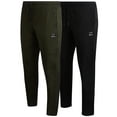 thumbnail image 1 of Southpole Mens Jogger Pants - 2 Pack Lightweight Stretch Woven Tech Jogger Pants for Men (S-XL), 1 of 6