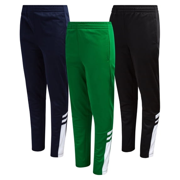 Southpole Mens Sweatpants - 3 Pack Athletic Tricot Track Pants Joggers for Men with Pockets (Sizes Run Small)
