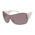 thumbnail image 1 of Southpole Women's 1024SP Retro Shield UV400 Protective Rectangular Fashion Sunglasses, 138mm, 1 of 3