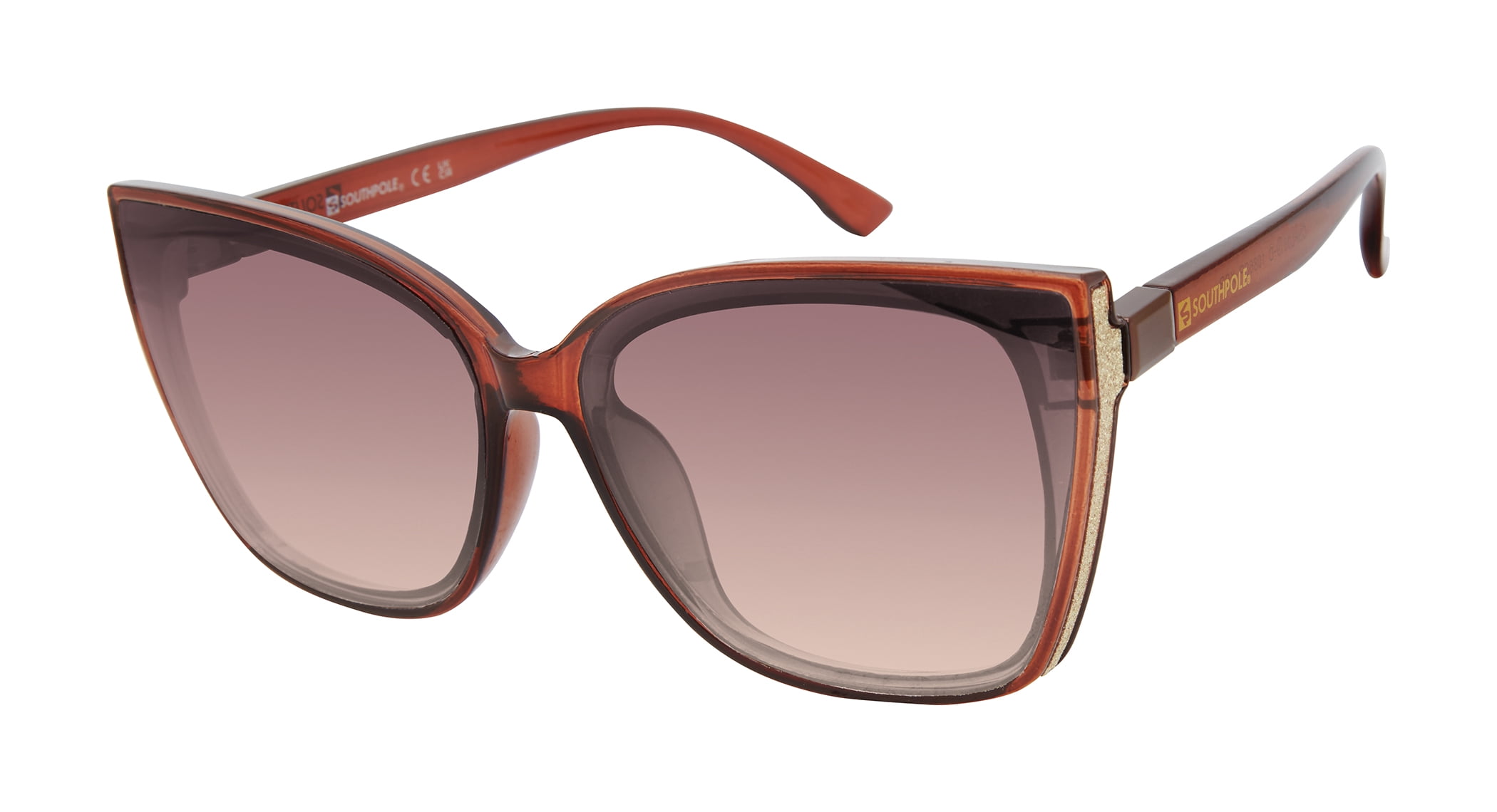 SOUTHPOLE Women's Cat Eye Sunglasses UV400 Protection, 62mm, Gradient — free download