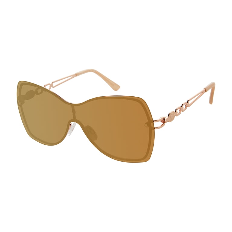 Metal Butterfly Sunglasses with UV Protection Womens Butterfly Sunglasses Gold Metal Wing Shape Metal  main image 3