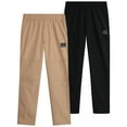 thumbnail image 1 of Southpole Boys Jogger Pants - 2 Pack Lightweight Tech Woven Athletic Cargo Jogger Pants (S-XL), 1 of 7