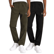 Southpole Boys Jogger Pants - 2 Pack Lightweight Tech Woven Athletic Cargo Jogger Pants (S-XL)