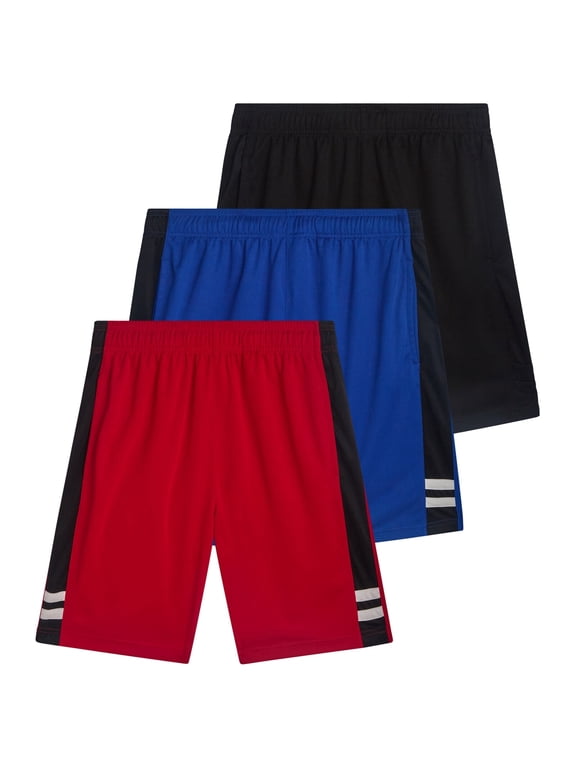 Mens Athletic Shorts Mesh Quick Dry Basketball Gym Shorts 1 Pack or 3 Pack (Sizes: M-2XL)