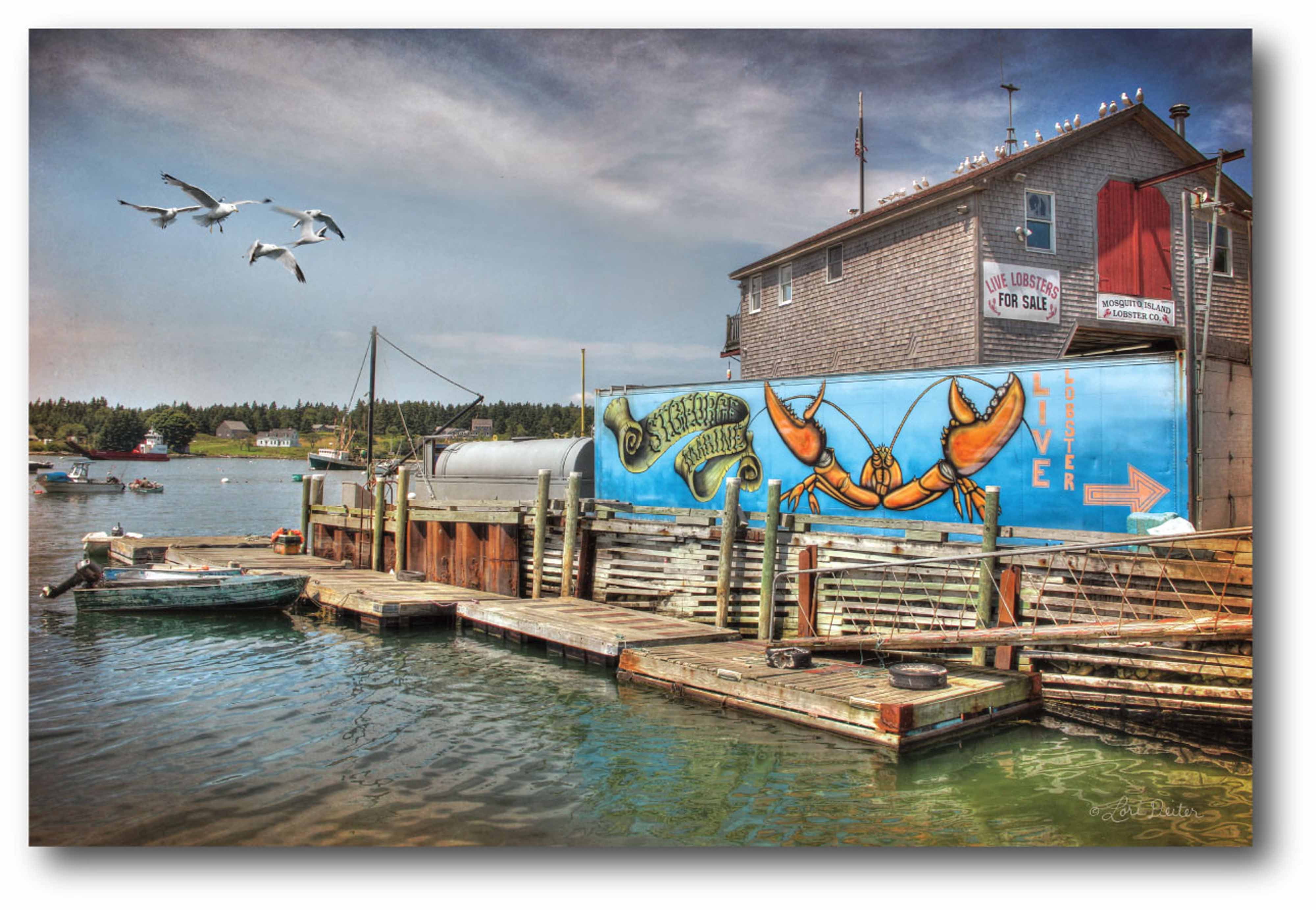 Southport Buoys III Canvas Print Gallery-Wrapped Canvas Wall Art, 16x20