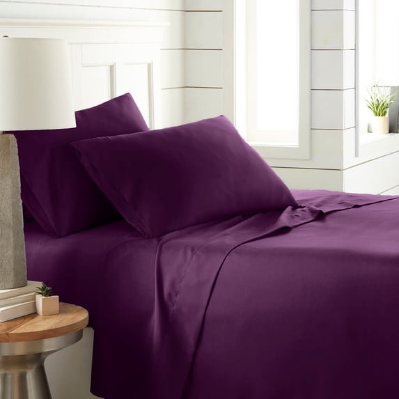 Southshore Fine Living, Inc. 14-Inch Deep Pocket King Sheet Set, Microfiber Bedding, Chili Pepper