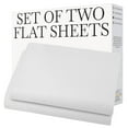 thumbnail image 1 of Southshore Fine Living, Inc. 2-Pack Flat Sheets, White Sheets, Queen Top Sheet, Bright White, 1 of 6