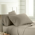 thumbnail image 1 of Southshore Fine Living, Inc. 3-Piece Taupe Sheets Set King Size, Microfiber Bedding Set, Taupe, 1 of 8