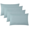 thumbnail image 1 of Southshore Fine Living, Inc. King Pillow Cases Set of 4, Extra Large for King Size Pillows, Sky Blue, 1 of 8