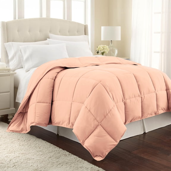 Southshore Fine Living, Inc. King Size Comforter, Down Alternative Comforter Bedspread, Blush