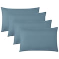 thumbnail image 1 of Southshore Fine Living, Inc. King Size Pillowcases Set of 4, Soft Brushed Microfiber, Coronet Blue, 1 of 8