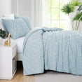 thumbnail image 1 of Southshore Fine Living, Inc. Oversized Comforter Bedding Set Down Alternative All-Season Warmth, Soft Reversible Bedspread 2-Piece with One Matching sham, Boho Blue, Twin/Twin XL, 1 of 9