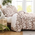 thumbnail image 1 of Southshore Fine Living, Inc., Oversized Duvet Cover Set, Khari Rust Duvet Cover, Twin/Twin XL - Ultra-Soft Microfiber Bedding Set with Zipper Closure, Easy Care - 1 Duvet, 1 Sham, 1 of 9