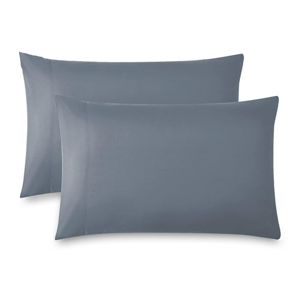 Southshore Fine Living, Inc. Pillow Cases Standard Size, Fits Full, Twin, Queen Pillows, Slate Blue
