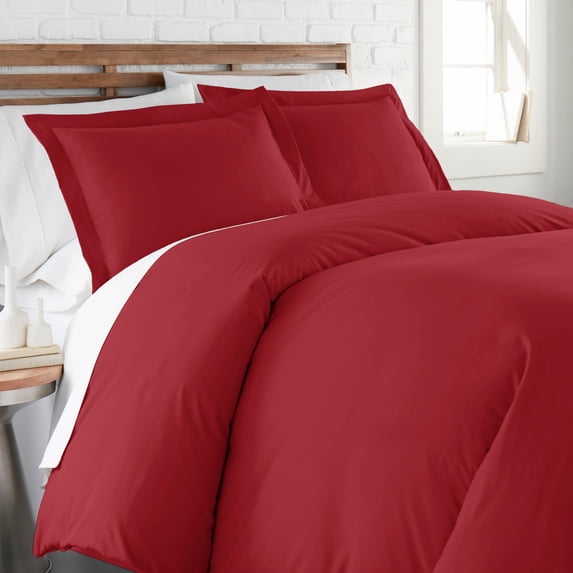 Southshore Fine Living, Inc. Premium Collection Duvet Cover Queen Bedding Set, Chili Pepper