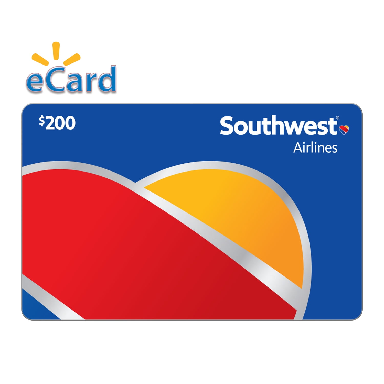Southwest Airlines $200 eGift Card - Walmart.com
