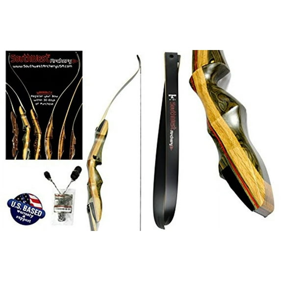 Southwest Archery Spyder XL 64 Takedown Recurve Bow - 55L