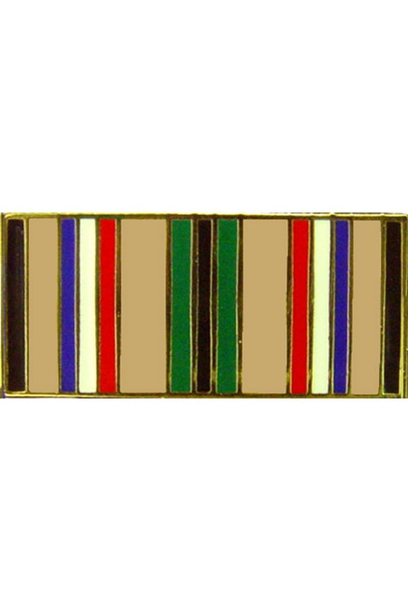 Eagle Emblems P15633 Pin - Ribbon, Desert Storm - SW ASIA Service, Medium - 0.88 in.