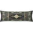 thumbnail image 1 of Southwest Aztec Native American Body Pillow Cover Soft Long Pillow Case Protector with Zipper Large Cushion Covers Farmhouse Decorative Bedding for Couch,Sofa,Home Gifts 20"X54", 1 of 6
