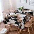 thumbnail image 1 of Southwest Brown Tablecloth Rectangle Table Cloth 60x84 , Waterproof Tablecloth Outdoor Table Cloth, Geometric Farmhouse Aztec Tribal Washable Table Cover for Kitchen Dining Party, 1 of 8
