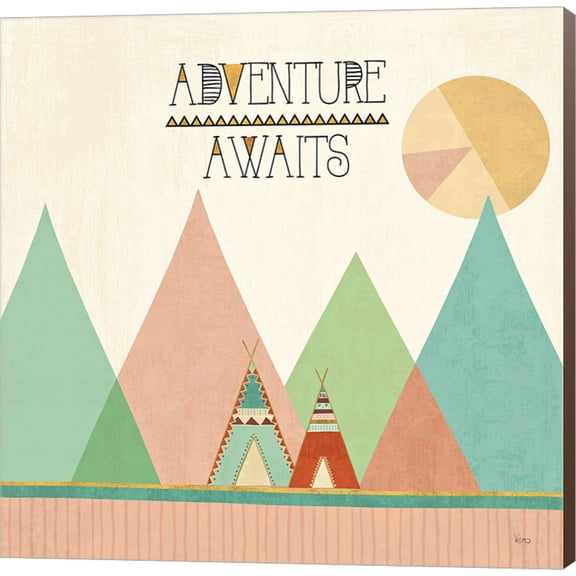 Southwest Geo III by Veronique Charron, Canvas Wall Art