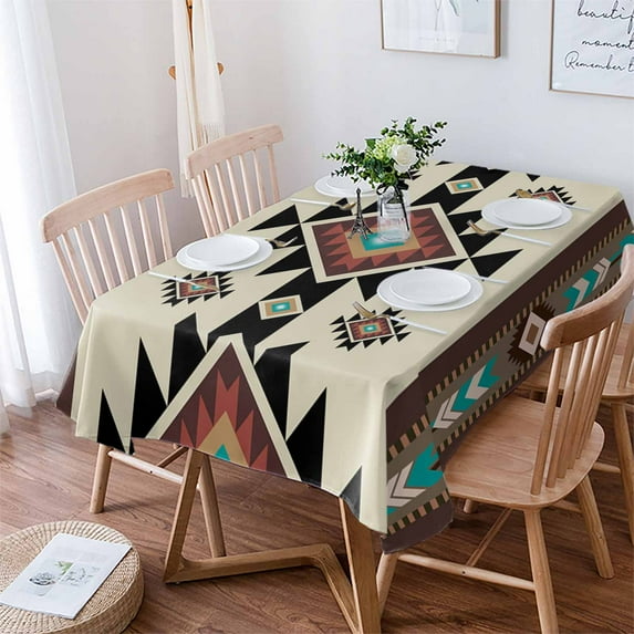 Southwest Geometric Tablecloth Rectangle Table Cloth 60x102 ...
