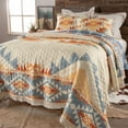 thumbnail image 1 of Southwest Horizon Ruffle Quilt, 1 of 5