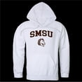 thumbnail image 1 of Southwest Minnesota State University, Mankato Mustangs Seal Hoodie, White - Large, 1 of 1